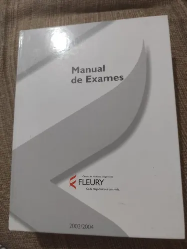 Livro Manual de Exames Fleury - 2003/2004