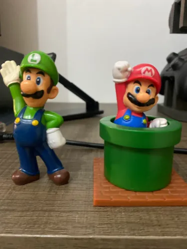 Boneco Mario & Luigi