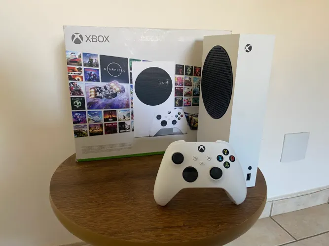 XBOX SERIE S 512GB - BRANCO - TUDO ORIGINAL