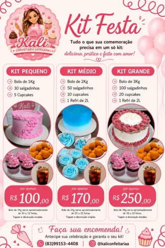 Kit Festa Preço Imperdivel