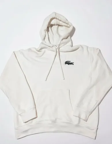 Vendo moletom Lacoste original, modelo Loose Fit, na cor Off White.