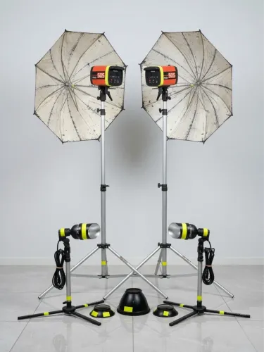 Kit iluminação de estúdio