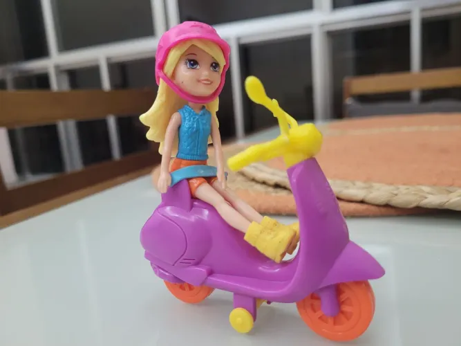 Boneca polly de motinha