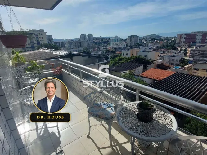 Apartamento com Varanda e Vista Livre em Prédio Pequeno no Cachambi! M80Z