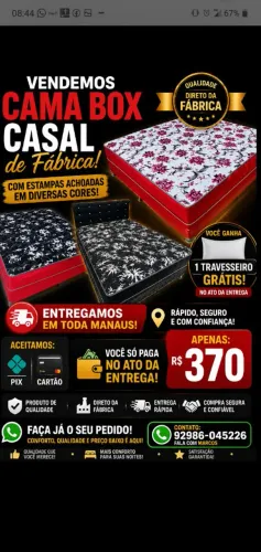 Cama de fabrica