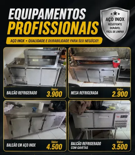 Vendo equipamentos para seu negócio.