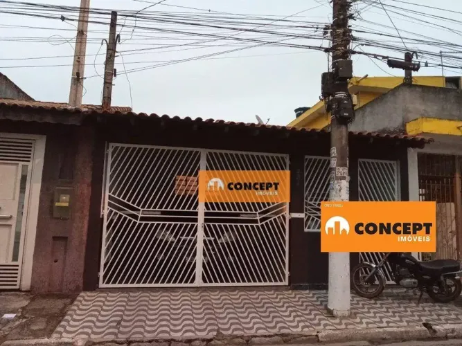 Sobrado com 2 dormitórios à venda, 160 m² por R$ 450.000,00 - Vila Nova Urupês - Suzano/SP