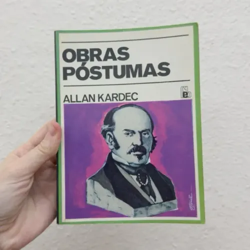 Livro Obras Póstumas - Allan Kardec | Brechó | Bazar | Desapego | Sebo