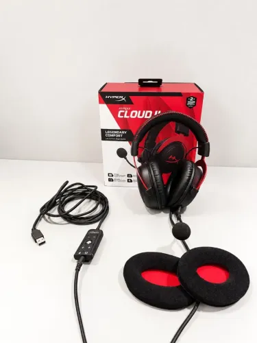 HyperX Cloud II Impecável | Completo + Garantia de Fábrica