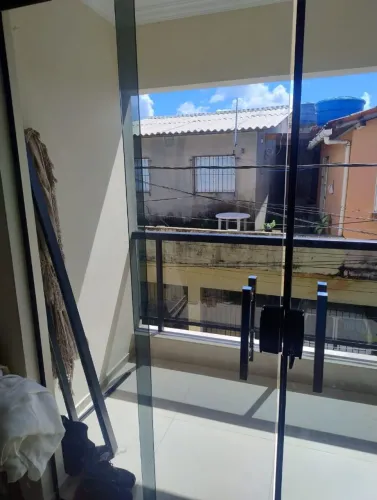 Porta de vidro 1,97 L x 210 A