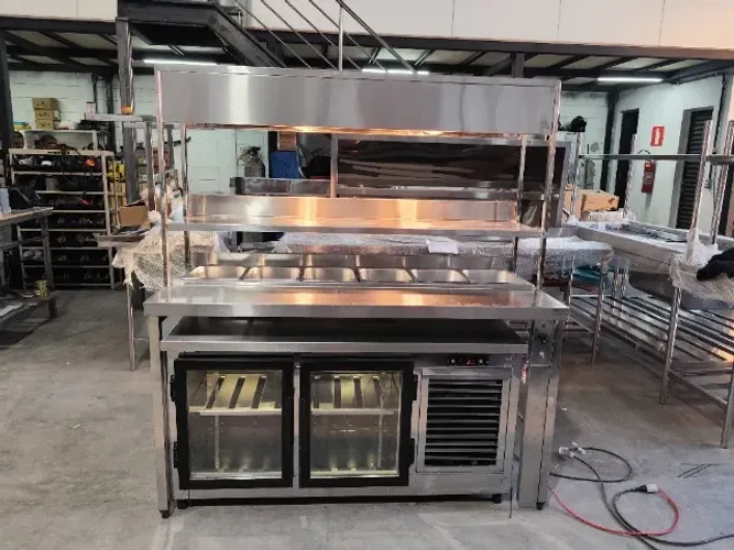 Balcão Refrigerado com Condimentadora 1500x650x900