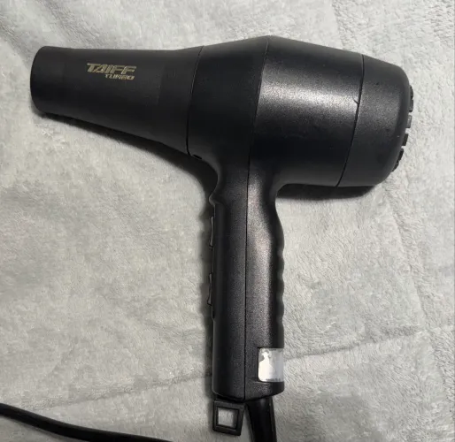 Secador Profissional Taiff Turbo Preto
