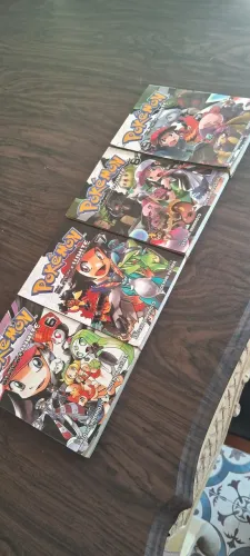 Manga pokemon black e white, 6 ao 9