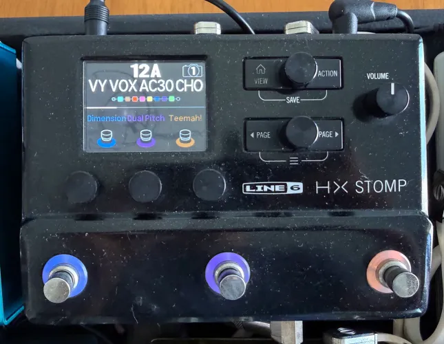 Hx stomp c/ fonte original muito bem cuidada