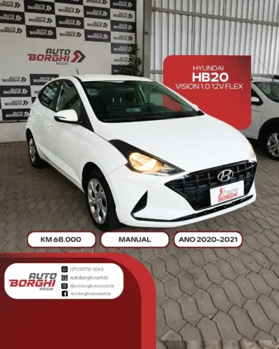 Hyundai HB20 Vision 1.0 Flex 12V MEC 2021