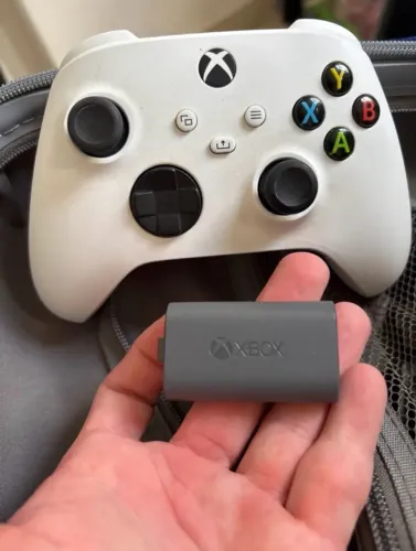 Controle xbox séries s original + bateria original xbox.