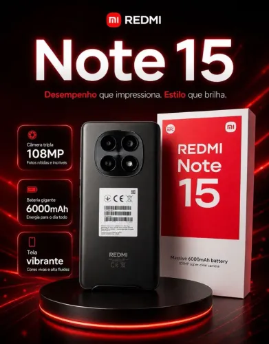 Redmi Note 15 4G Lacrado 