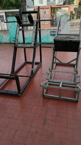 Hack e leg residenciais academia para reforma