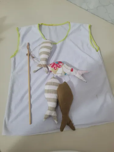 Fantasia infantil de pescador