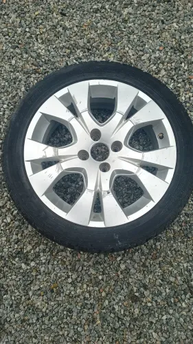 3 Rodas Liga Leve Aro 17 + Com Pneus 215/45 R17 | Leia a descrição