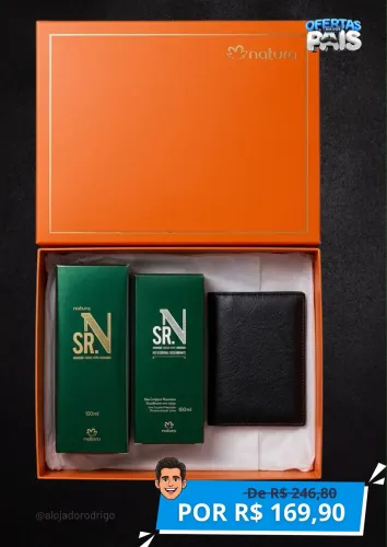 Kits Natura e Avon em Oferta - Presente Ideal para o Dia dos Pais