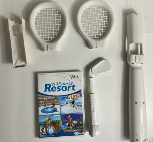 Wii sports resorts + acessórios