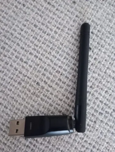Antena com adaptador e wireless