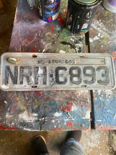 Placa de carro