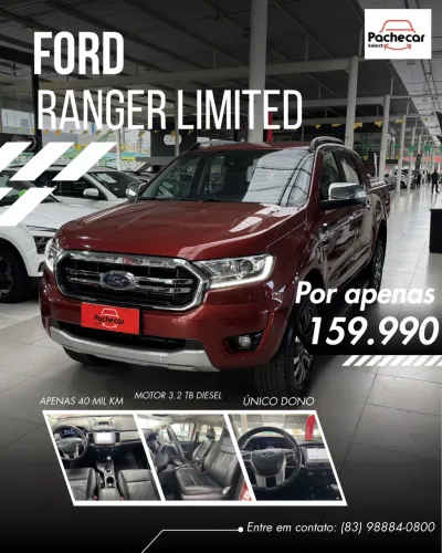 Ford Ranger Limited 3.2 20V 4X4 CD Aut. Dies. 2020