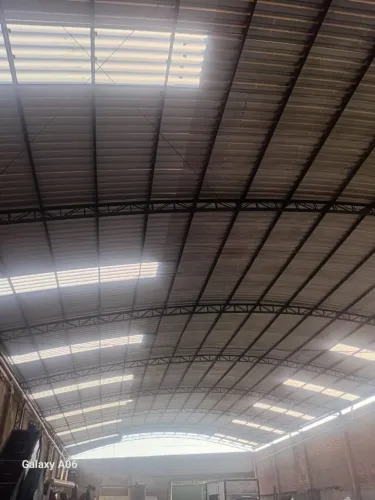 Trabalho com todos os tipos de estrutura metálica