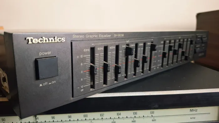 Equalizador Technics SH 8038 (LEIA O ANÚNCIO)