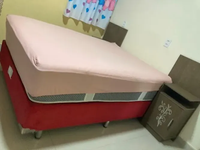 Cama Box Queen com Colchão Orto Plus