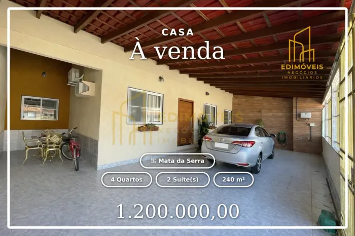 Casa espaçosa na Mata da Serra Ideal para sua família!