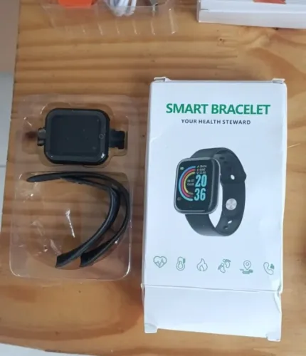 Relógio Smartwatch D18 D20 Bateria Recarregável