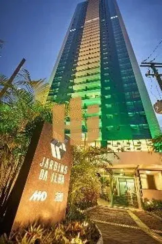 Apartamento com 4 Quartos para alugar, 136m² - Ilha do Retiro
