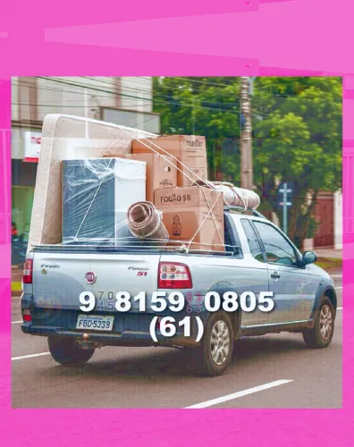 frete para sua mudança em Águas Claras! serviços rápidos e seguros!