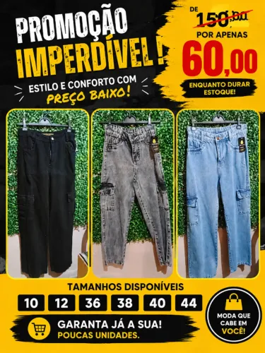 Calças femininas
