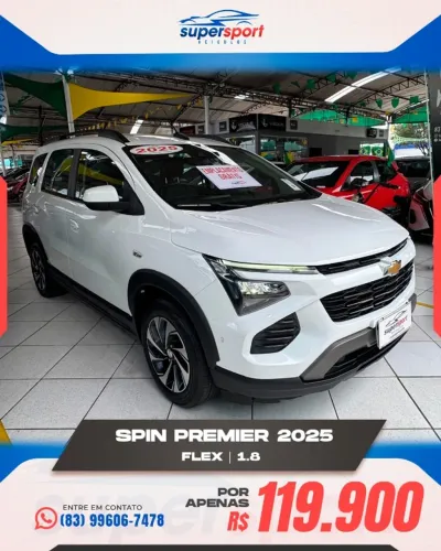 Chevrolet Spin Premier 1.8 8V Econo.flex 5P Aut. 2025
