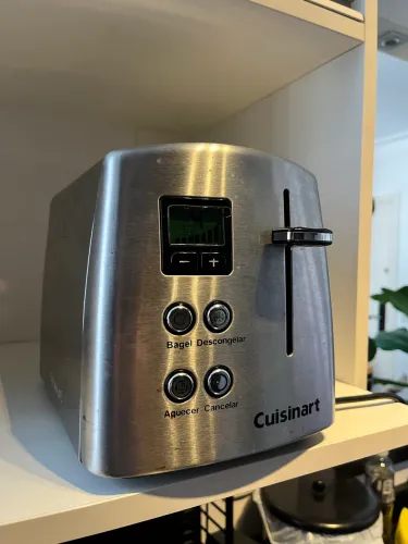 Torradeira Cuisinart Inox - Excelente Estado
