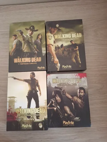 DVDs The Walking desde e Game of Thrones