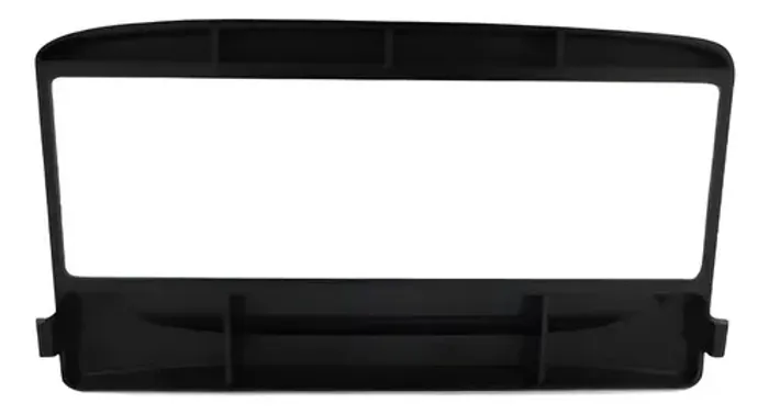 Moldura Contra Frente Painel Radio 1din Escort 1997 Cx001 Preto