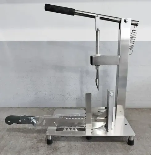 Cortador e Furador de Coco Inox Profissional Com Facão