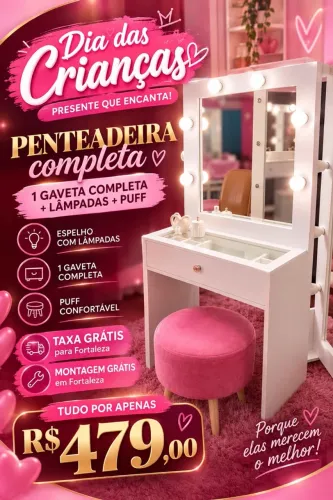 Penteadeira completa?