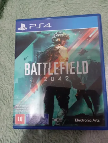 Vendo jogo de Playstation 4 Battlefield 2042 novo, nunca usado.