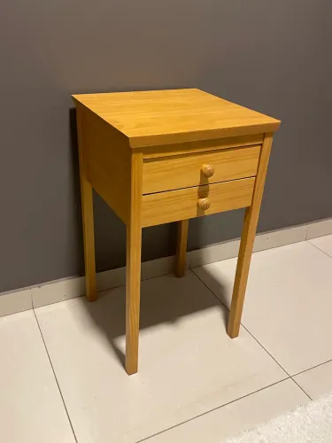 Mesa de cabeceira Tok&Stok - Criado mudo de Madeira