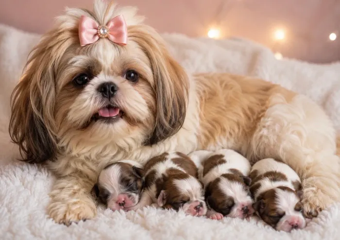 Filhotes de shihtzu