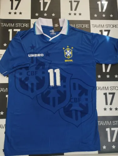 Camisa retrô da seleção brasileira