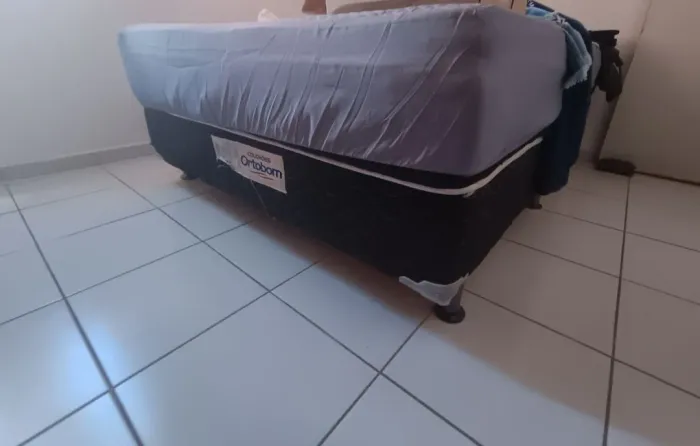 Cama Casal Box Padrão Quebra - Galho