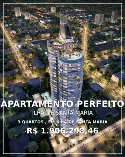 Ilha de Santa Maria: Seu Apartamento de Alto Padrão Espera por Você!