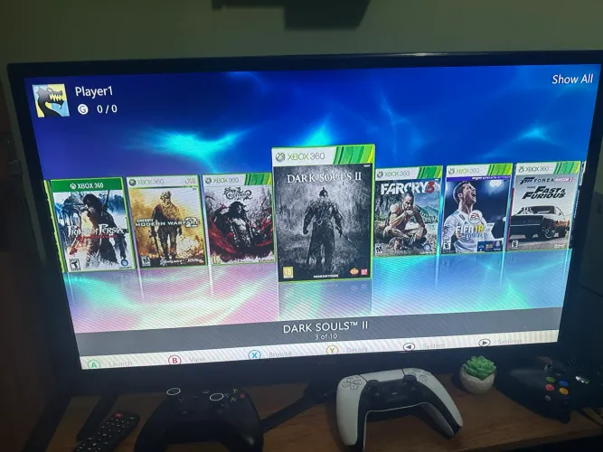 Xbox 360 ótimo estado desbloqueado 250GB